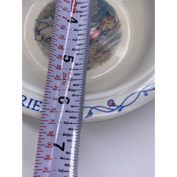 Vintage 1976 Fraser Nursery Rhyme & Eden Peter Rabbit Melamine Bowls Set Of 2 - Picture 10 of 10